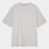 STIEGLITZ Basic Oversized T-shirt | Melange Grey^DAMES T-Shirts & Tops