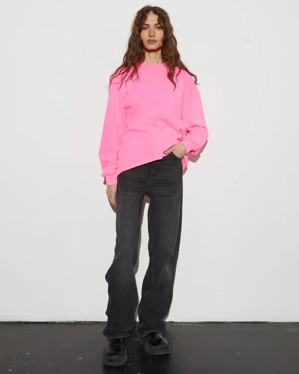 STIEGLITZ Basic Skate Neon Longsleeve | Pink^DAMES Longsleeves, Blouses & Pullis