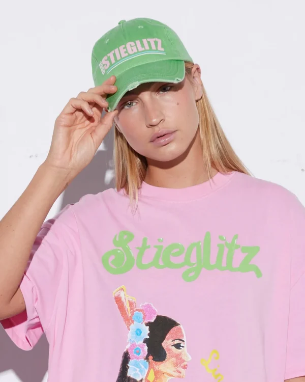 STIEGLITZ Bianca Cap | Green^DAMES Accessories