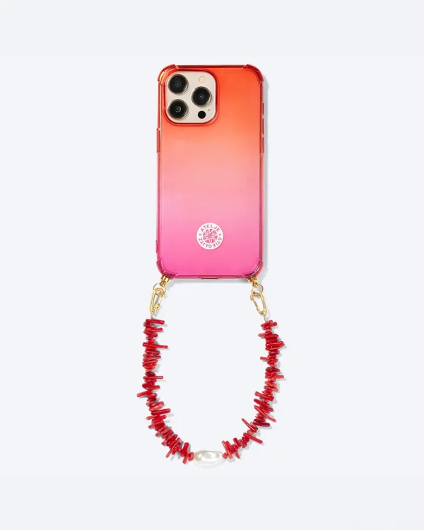 STIEGLITZ Coral Reef - Short Phone Cord | Red^DAMES Accessories