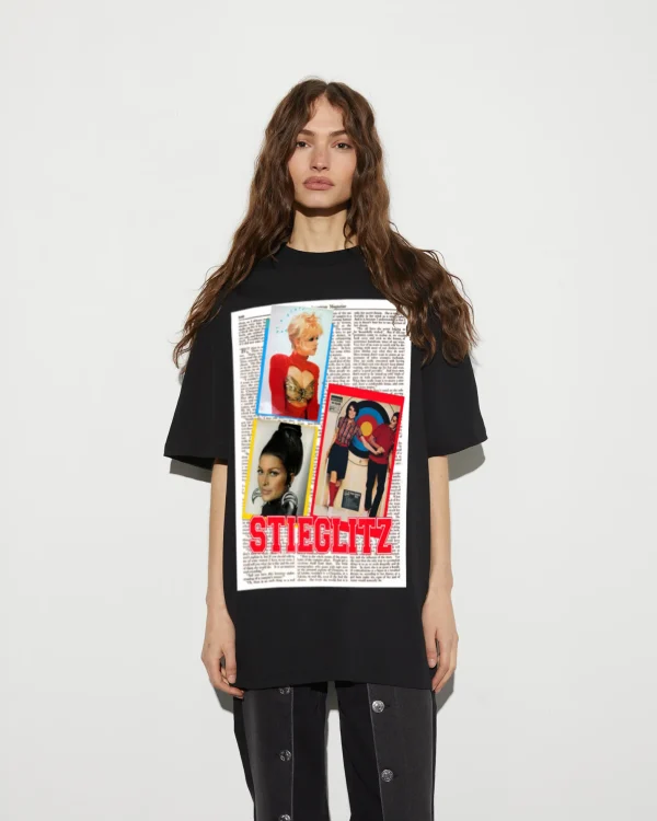 STIEGLITZ Dunja Oversized T-shirt | Black^DAMES T-Shirts & Tops