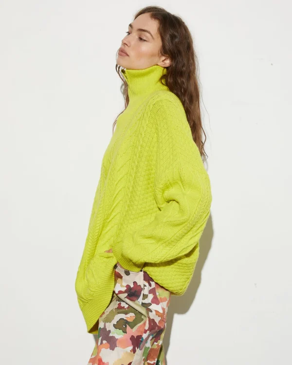 STIEGLITZ Larena Jumper | Green^DAMES Knitwear