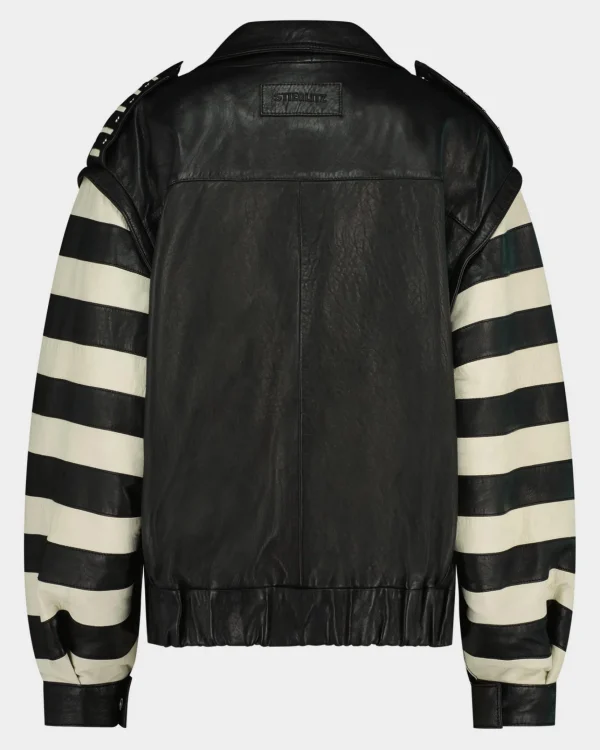 STIEGLITZ Leather Gael Biker Jacket | Black^DAMES Jacks