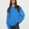 STIEGLITZ Leena Skate Longsleeve | Blue^DAMES Longsleeves, Blouses & Pullis