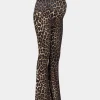 STIEGLITZ Leopard Maternity Flared Broek | Brown^DAMES Broeken