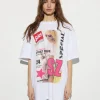 STIEGLITZ Lila Oversized T-shirt | White^DAMES T-Shirts & Tops