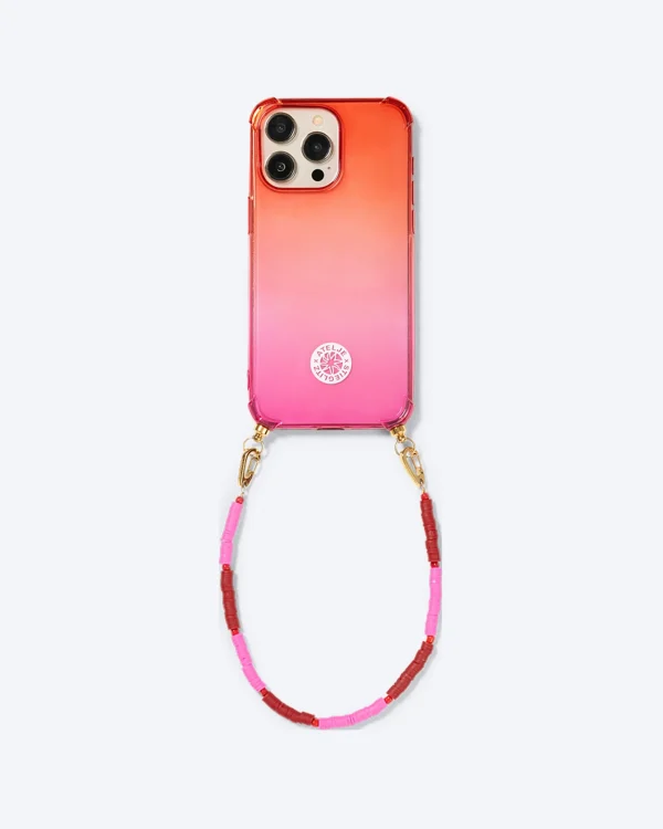 STIEGLITZ Makeout - Short Phone Cord | Pink^DAMES Accessories