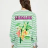 STIEGLITZ Mikayla Skate Longsleeve | Green^DAMES Longsleeves, Blouses & Pullis