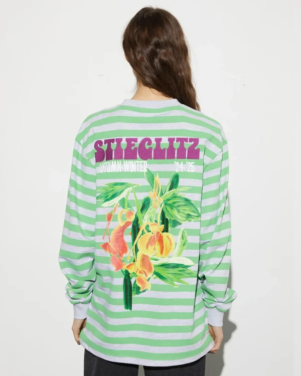 STIEGLITZ Mikayla Skate Longsleeve | Green^DAMES Longsleeves, Blouses & Pullis