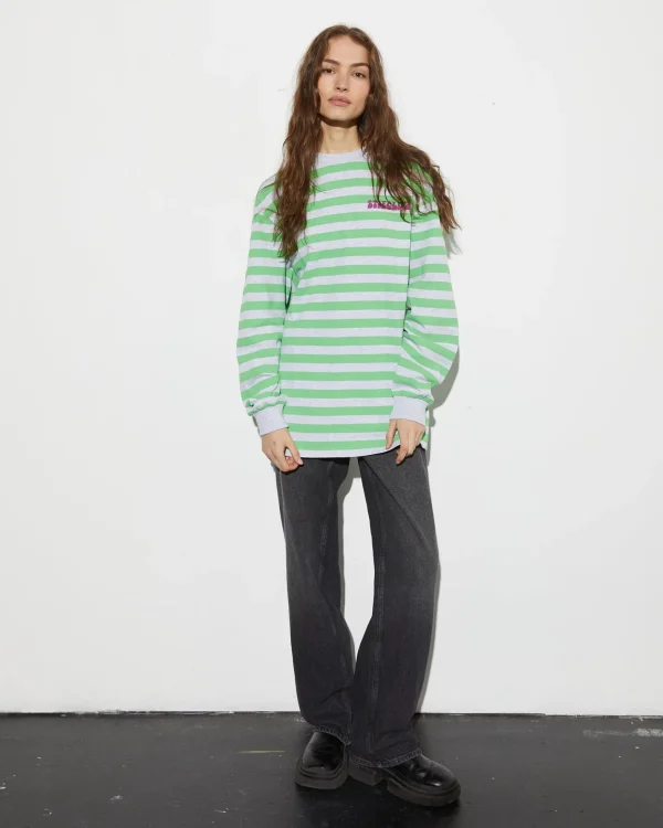 STIEGLITZ Mikayla Skate Longsleeve | Green^DAMES Longsleeves, Blouses & Pullis