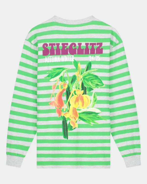 STIEGLITZ Mikayla Skate Longsleeve | Green^DAMES Longsleeves, Blouses & Pullis