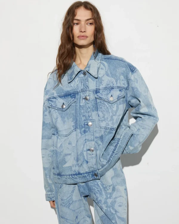 STIEGLITZ Milko Jacket | Denim Blue^DAMES Jacks