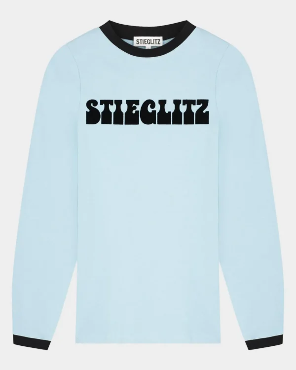 STIEGLITZ Mirka Longsleeve | Blue^DAMES Longsleeves, Blouses & Pullis