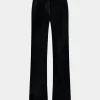 STIEGLITZ Natalia Velvet Broek | Black^DAMES Broeken