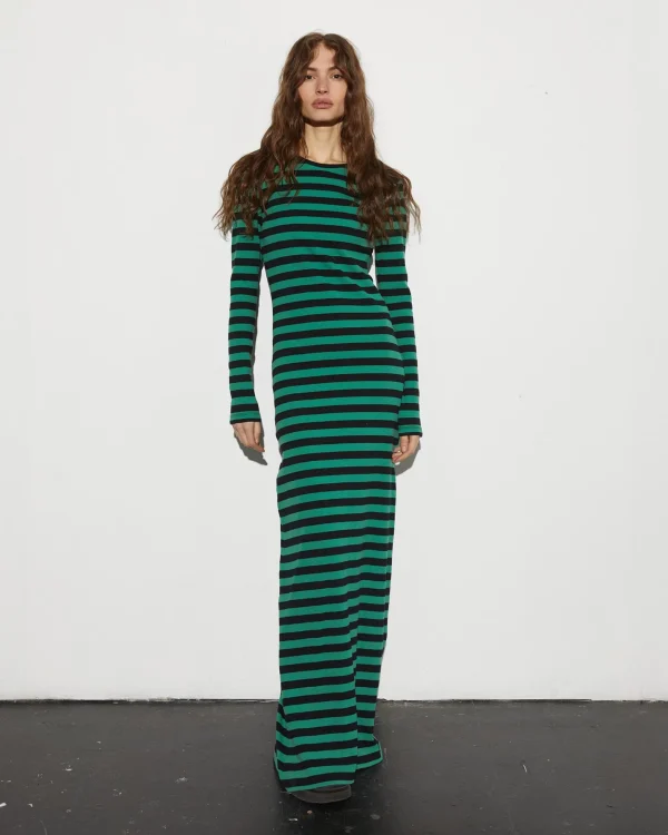 STIEGLITZ Nayden Maxi Dress | Green^DAMES Jurken