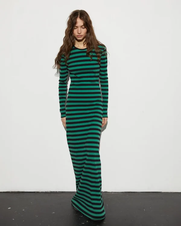 STIEGLITZ Nayden Maxi Dress | Green^DAMES Jurken