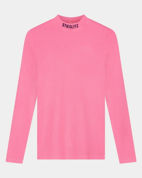 STIEGLITZ Neon Stieg Pulli | Neon Pink^DAMES Longsleeves, Blouses & Pullis