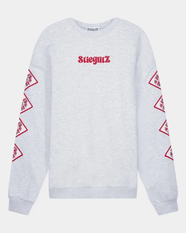 STIEGLITZ Silvi Sweater | Melange Grey^DAMES Sweaters