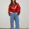 STIEGLITZ Snake Bomber Jacket | Red^DAMES Jacks