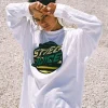 STIEGLITZ Stieg Juice Skate Longsleeve | White^DAMES Longsleeves, Blouses & Pullis