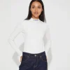 STIEGLITZ Stieg Pulli | White^DAMES Longsleeves, Blouses & Pullis