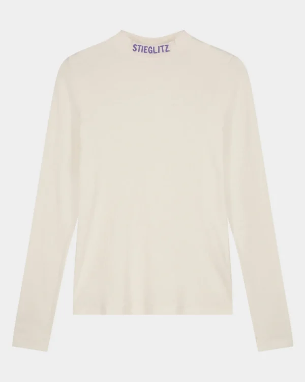 STIEGLITZ Stieg Pulli | White^DAMES Longsleeves, Blouses & Pullis