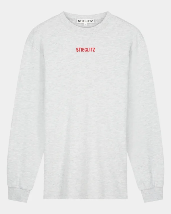 STIEGLITZ Tereza Skate Longsleeve | Melange Grey^DAMES Longsleeves, Blouses & Pullis