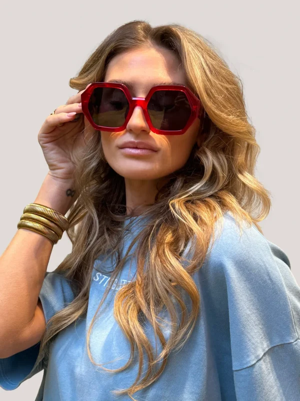 STIEGLITZ Ula Sunglasses | Red^DAMES Accessories