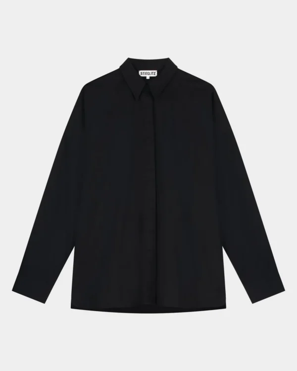 STIEGLITZ Vila Blouse | Black^DAMES Longsleeves, Blouses & Pullis