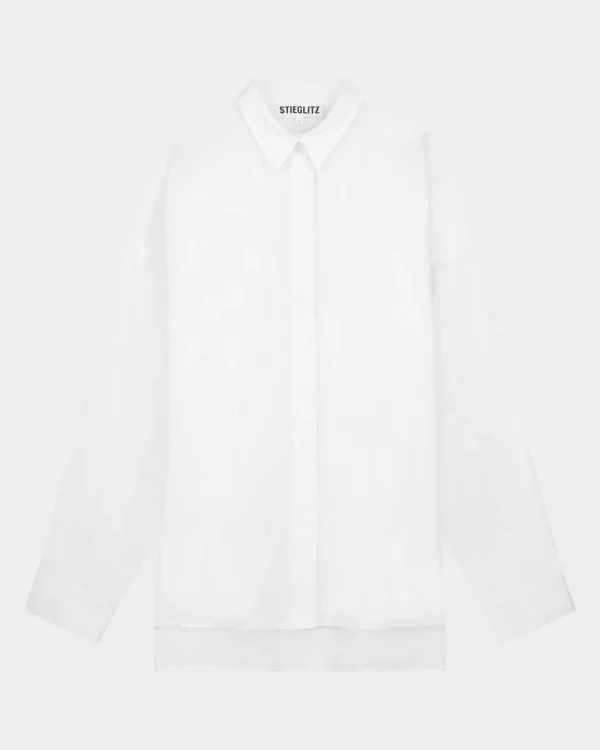 STIEGLITZ Vila Blouse | White^DAMES Longsleeves, Blouses & Pullis