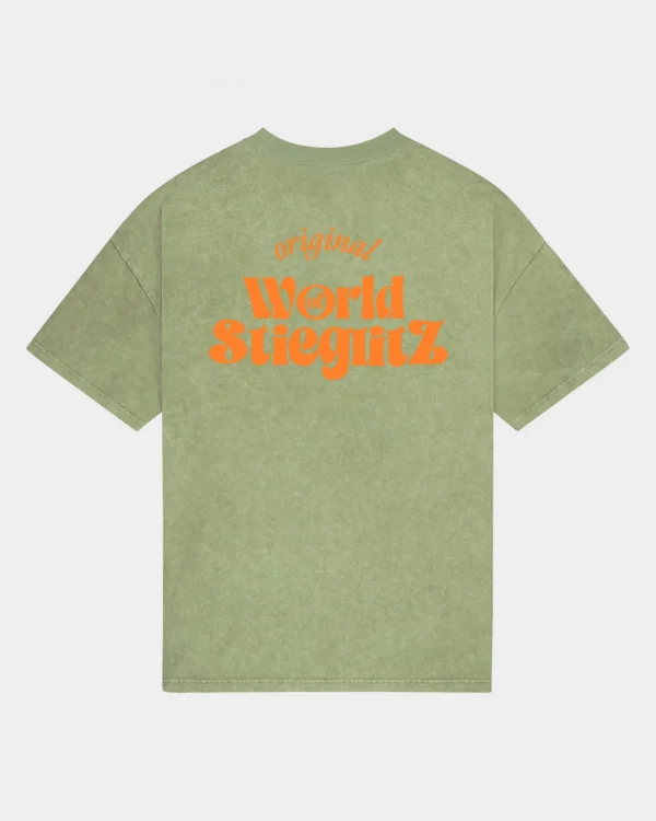 STIEGLITZ World Of Stieg Oversized T-shirt | Green^DAMES T-Shirts & Tops