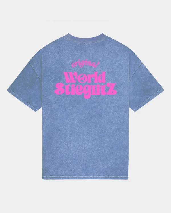 STIEGLITZ World Of Stieg Oversized T-shirt | Blue^DAMES T-Shirts & Tops