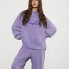 STIEGLITZ Worn Out Sweater | Washed Purple^DAMES Sweaters